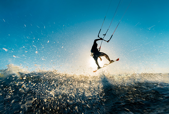 Tip voor watersporten: kitesurfen